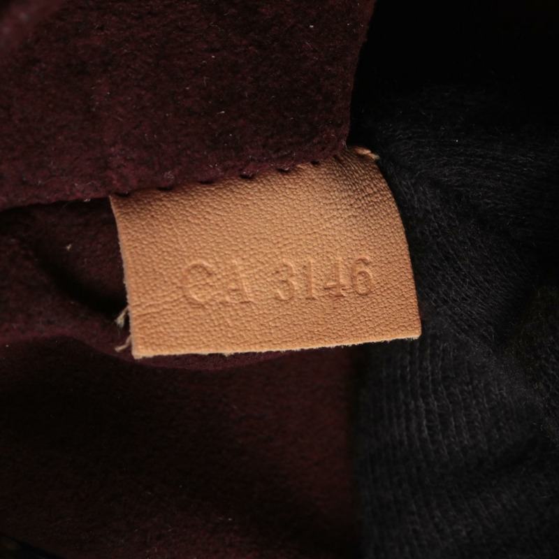 路易威登 Montaigne BB 斜背包 M41055 Monogram 皮革 棕色 二手-4