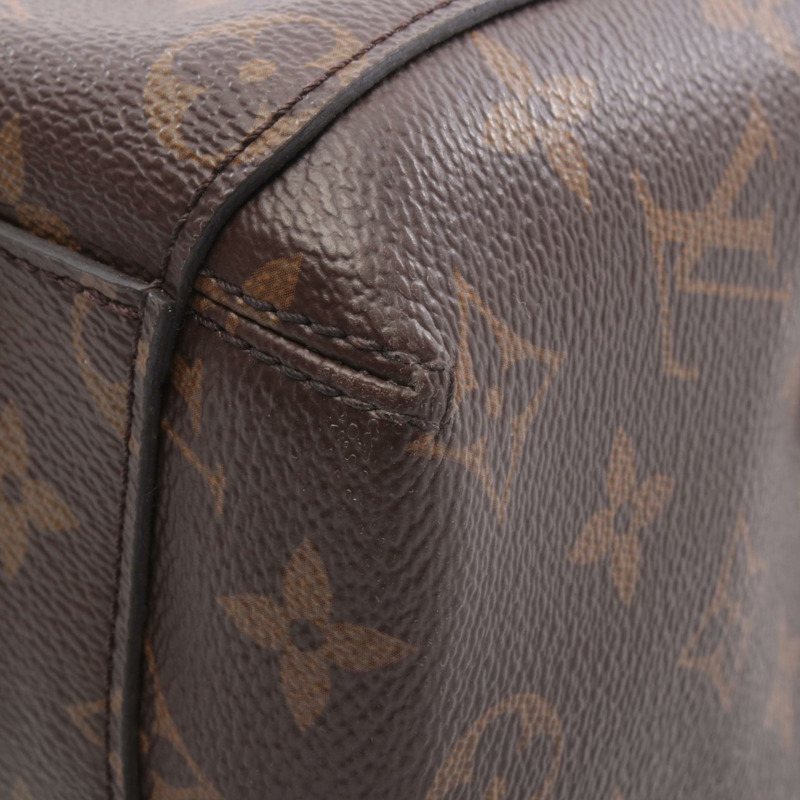 路易威登 Montaigne BB 斜背包 M41055 Monogram 皮革 棕色 二手-6