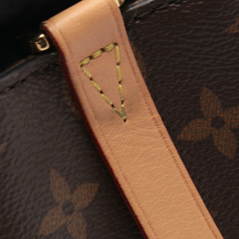 路易威登 Montaigne BB 斜背包 M41055 Monogram 皮革 棕色 二手-7