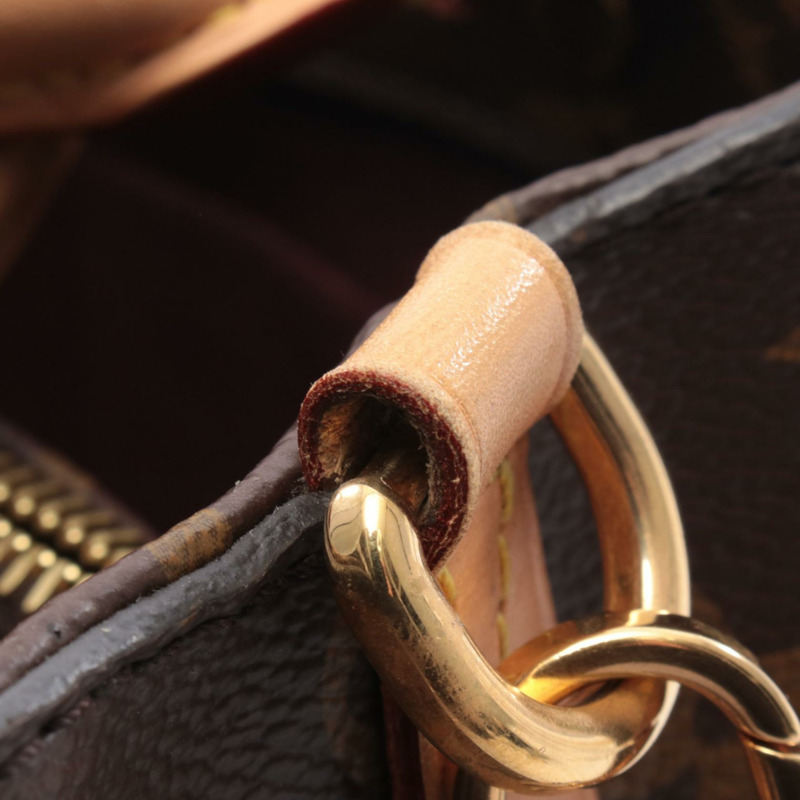 路易威登 Montaigne BB 斜背包 M41055 Monogram 皮革 棕色 二手-9