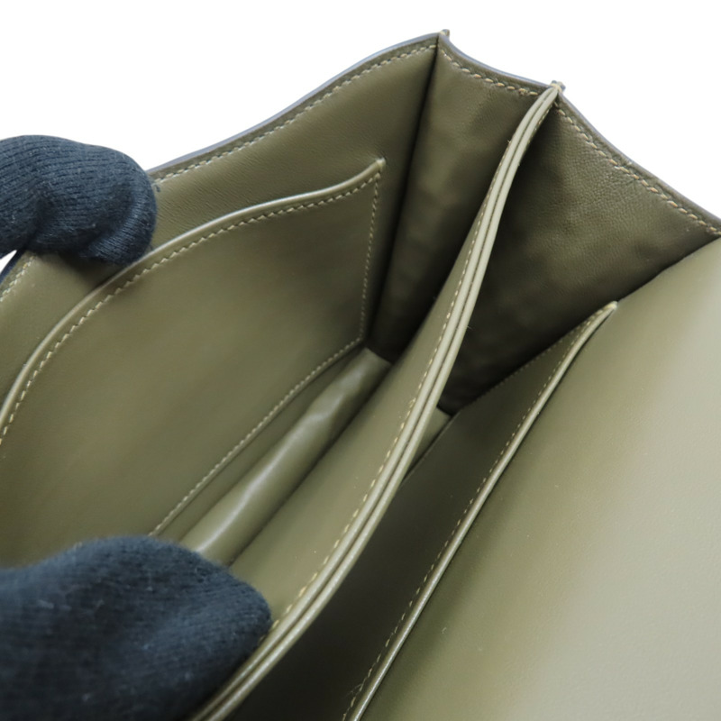 綠色 鱷魚皮 Constance 18 肩背包 口-5