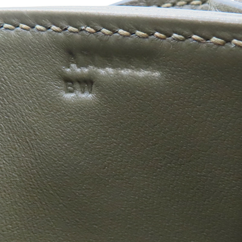 綠色 鱷魚皮 Constance 18 肩背包 口-9