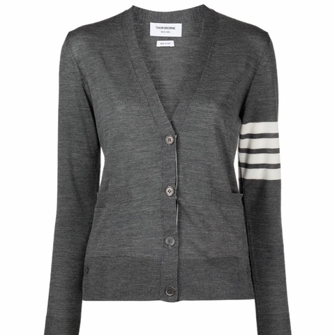 Thom Browne 女士 四條紋羊毛開衫IT-36 IT-38 IT-40 IT-42 IT-44碼