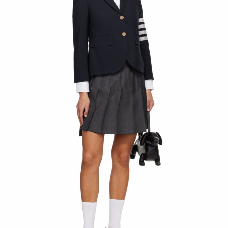 Thom Browne 女士 百褶半身裙IT-34 IT-36 IT-38 IT-40 IT-42碼-3