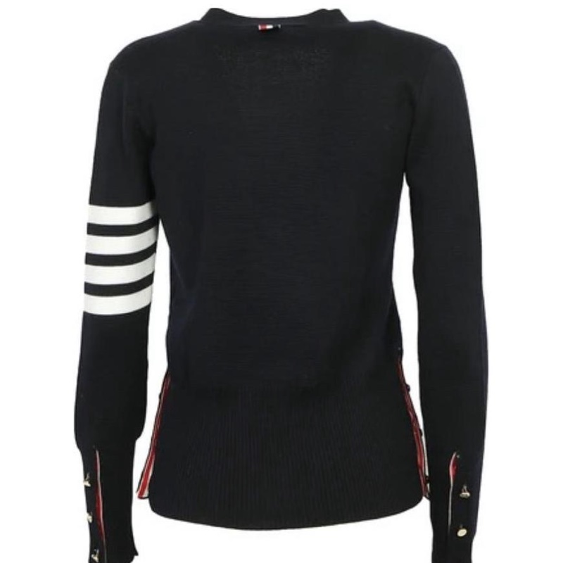 Thom Browne 女士 羊毛四條紋開衫IT-36 IT-38 IT-40 IT-42 IT-44碼-1