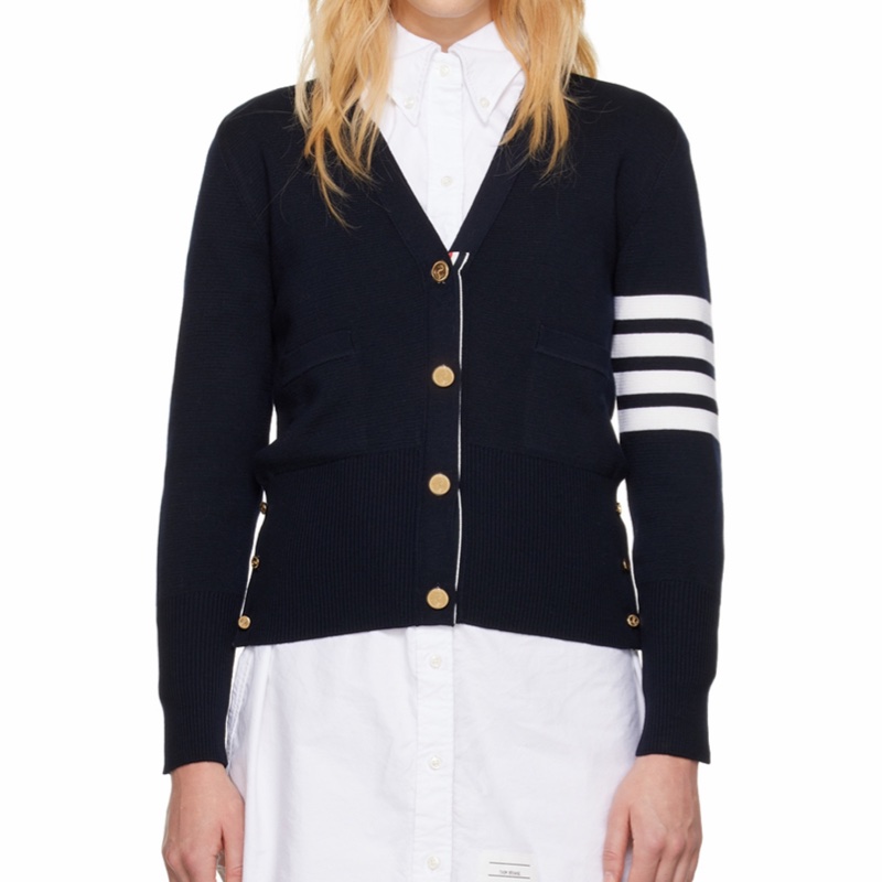 Thom Browne 女士 羊毛四條紋開衫IT-36 IT-38 IT-40 IT-42 IT-44碼-3