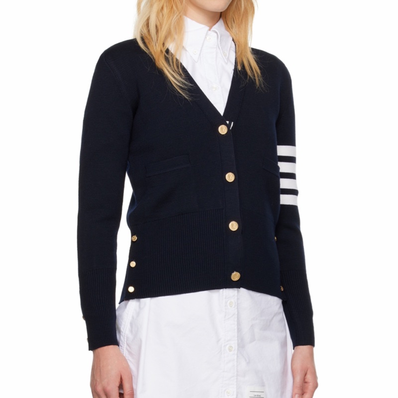 Thom Browne 女士 羊毛四條紋開衫IT-36 IT-38 IT-40 IT-42 IT-44碼-7