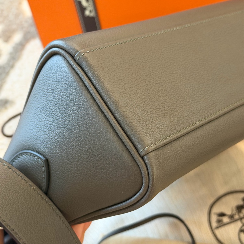 Hermes Kelly messenger灰色-10