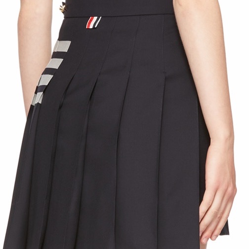Thom Browne 女士 條紋羊毛半身裙IT-34 IT-36 IT-38 IT-40 IT-44 IT-46碼-5