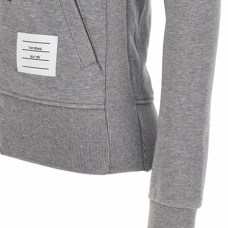 Thom Browne 女士 條紋長袖拉鍊連帽衛衣IT-36 IT-38 IT-40 IT-42 IT-44 IT-46 IT-48碼-2