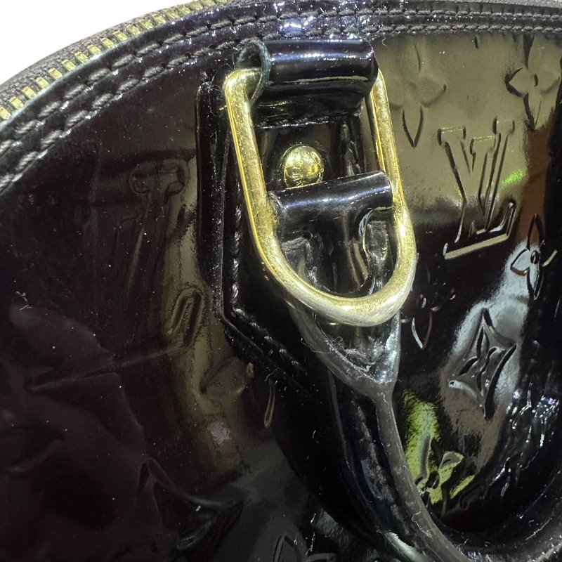 【美收精品】LV深酒紅色矽膠皮肩背包  5-84-6