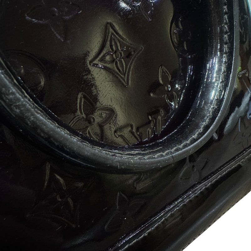 【美收精品】LV深酒紅色矽膠皮肩背包  5-84-7