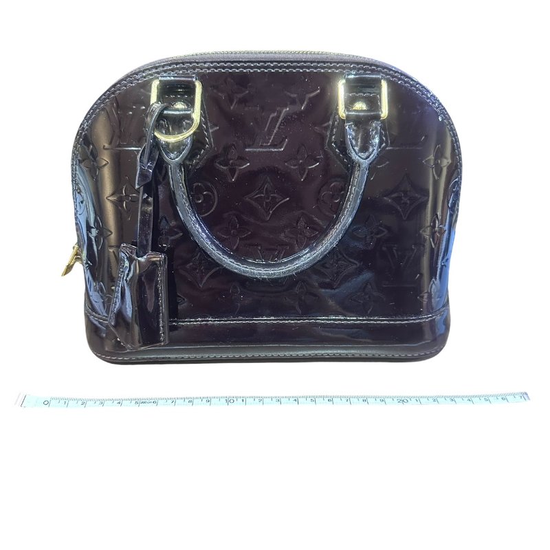 【美收精品】LV深酒紅色矽膠皮肩背包  5-84-18