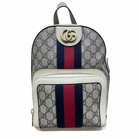 【美收精品】GUCCI老花後背包 5-51