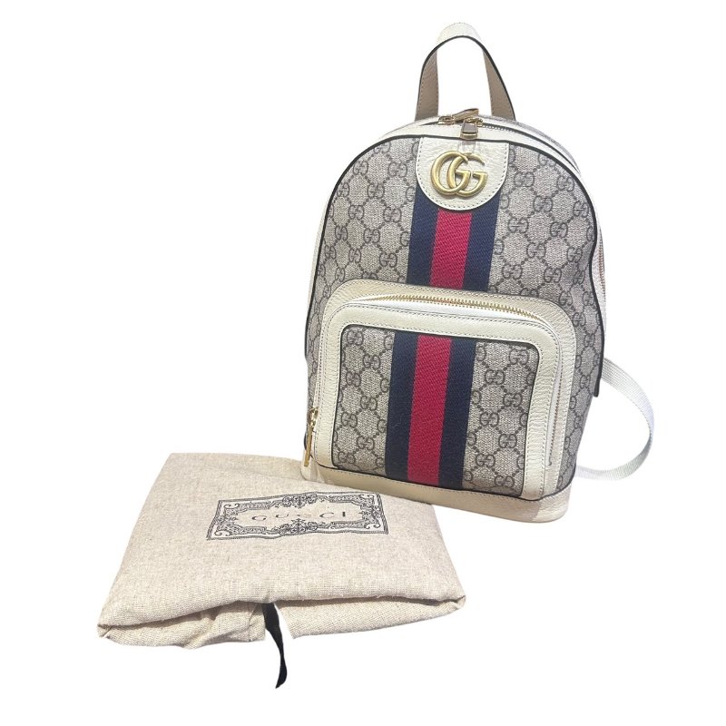 【美收精品】GUCCI老花後背包 5-51-17