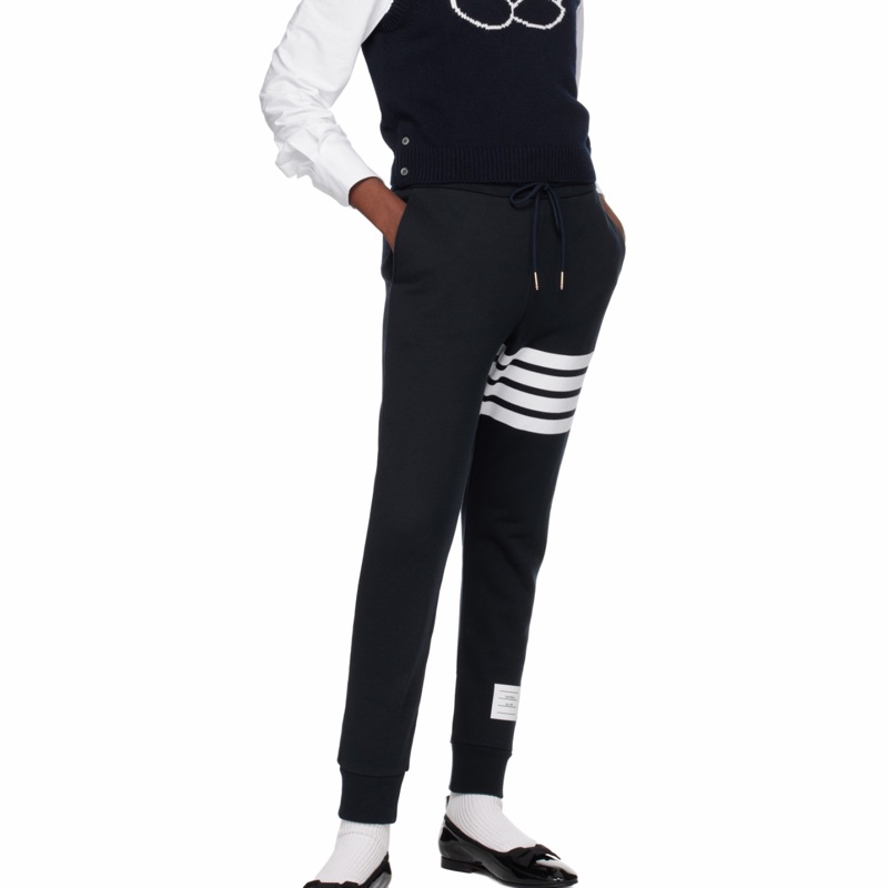 Thom Browne 女士 經典條紋運動褲IT-36 IT-38 IT-40 IT-42 IT-44 IT-46 IT-48碼-4