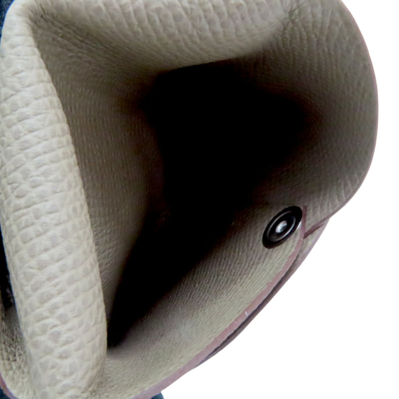 灰色 Epsom皮革 Bastia 零錢包 W刻-5