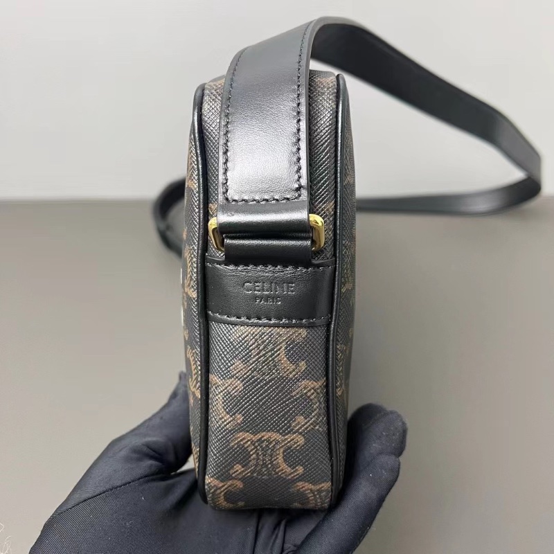 Celine 凱旋門老花相機包22.5*14*4 98新配件塵袋-6