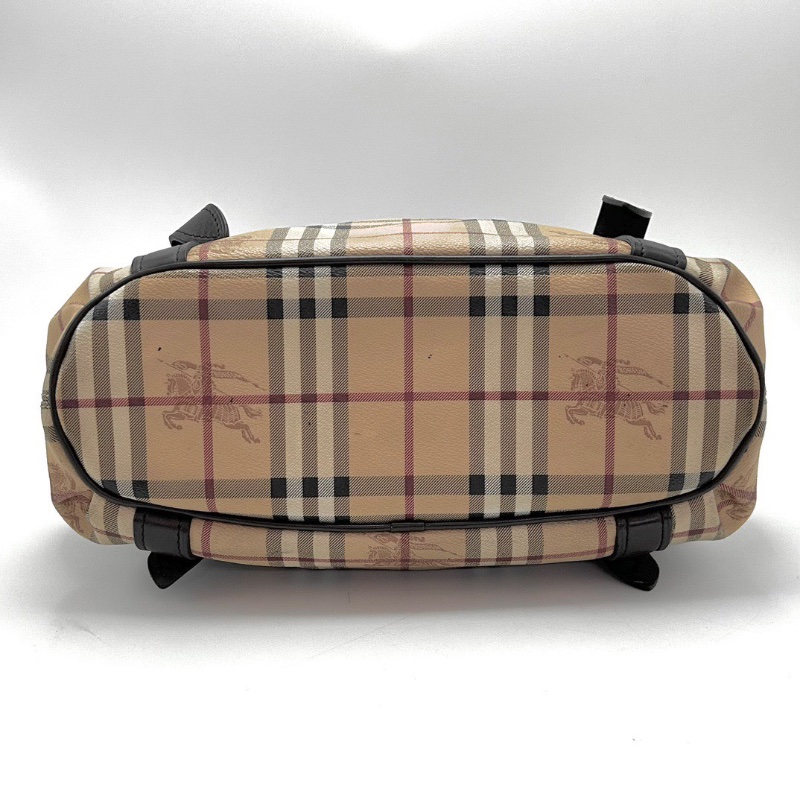 BURBERRY經典戰馬格紋 手提腋下托特包 30*23*11 98新配件塵袋-4