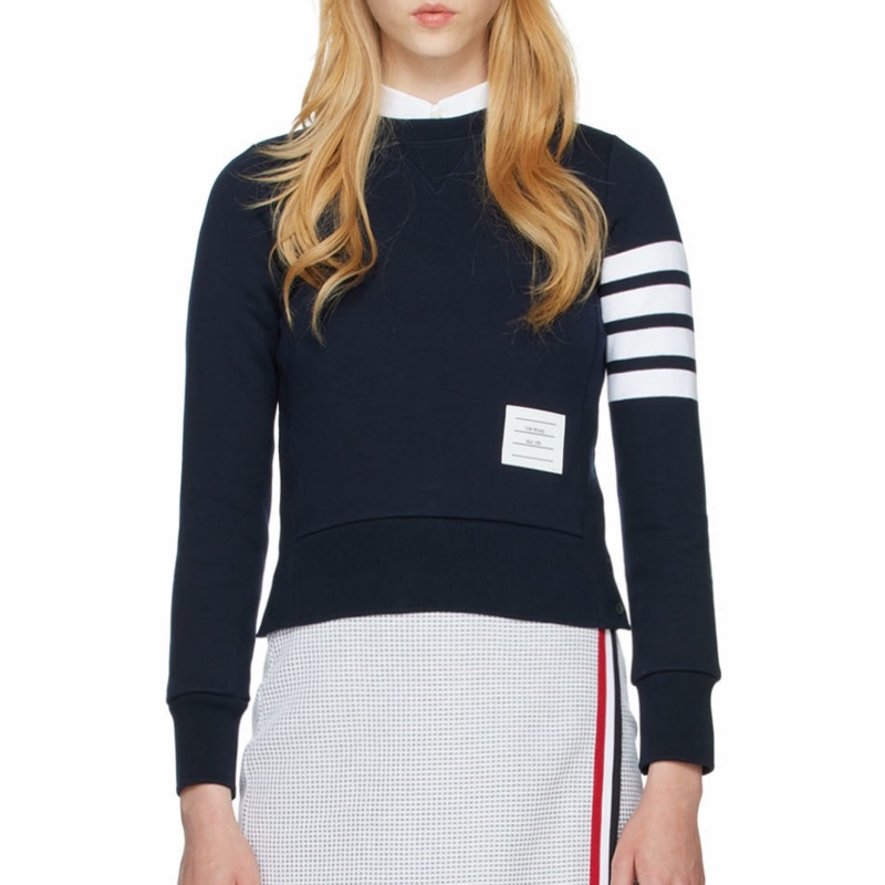 Thom Browne 女士 條紋衛衣IT-36 IT-38 IT-40 IT-42 IT-44碼-4