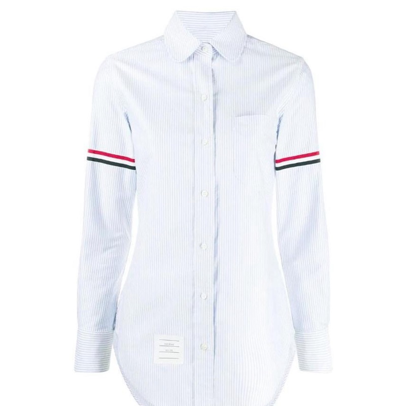 Thom Browne 女士 條紋細節襯衫IT-36 IT-38 IT-40 IT-42 IT-44 IT-46碼-6