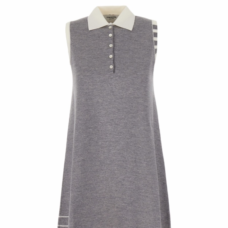 Thom Browne 女士 無袖連衣裙IT-42 IT-46碼-0