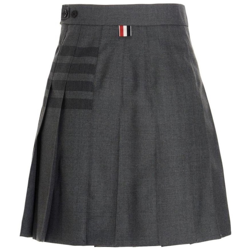 Thom Browne 女士 徽標半身裙IT-38 IT-40 IT-42碼-1
