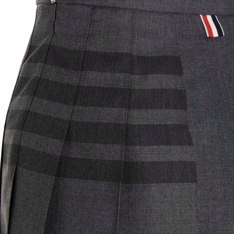 Thom Browne 女士 徽標半身裙IT-38 IT-40 IT-42碼-2