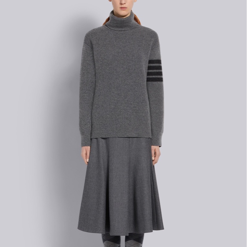 Thom Browne 女士 混紡高領套衫IT-38碼-4