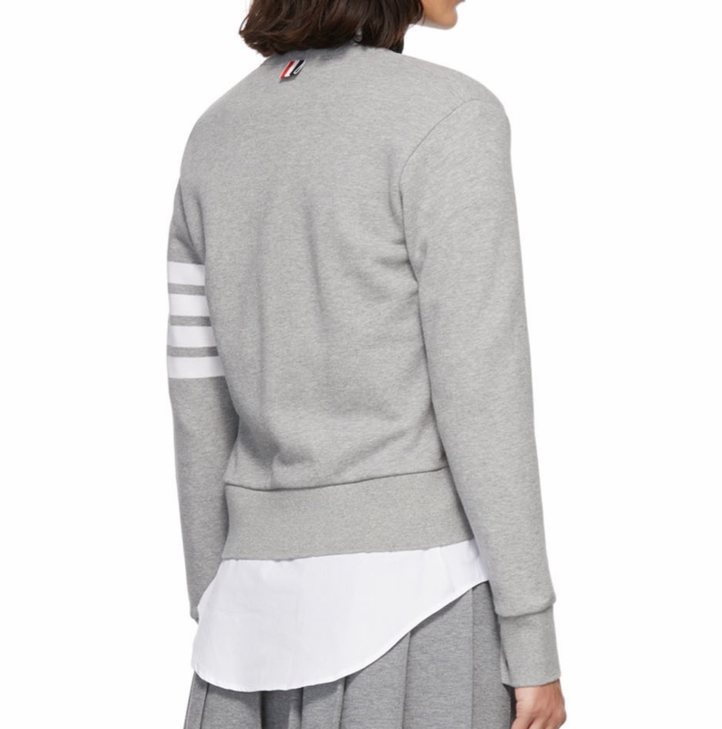 Thom Browne 女士 四條紋V領開衫IT-38-3