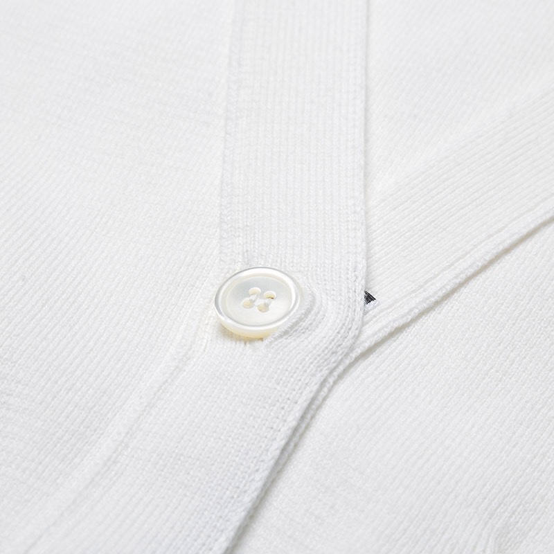 Thom Browne 女士 4 條紋V領開衫IT-36 IT-38 IT-40 IT-42碼-3