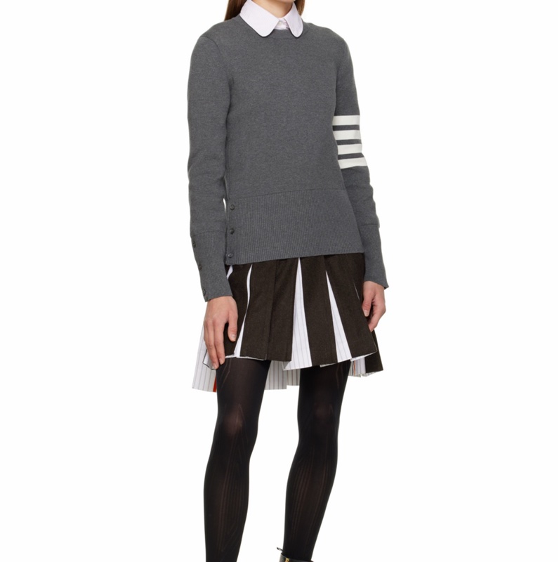 Thom Browne 女士 經典條紋套衫IT-36 IT-38 IT-40 IT-42 IT-44碼-3