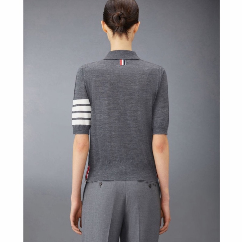Thom Browne 女士 初剪羊毛針織Polo衫IT-36 IT-38 IT-40 IT-42 IT-44碼-1