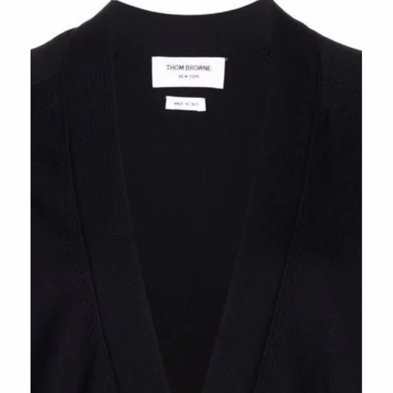 Thom Browne 女士 四道槓大口袋開衫IT-40-3