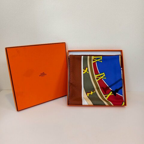 hermes 愛馬仕 絲巾 90*90cm