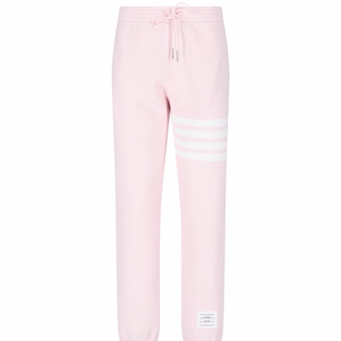 Thom Browne 女士 徽標抽繩休閒運動褲IT-38 IT-40 IT-42 IT-44碼