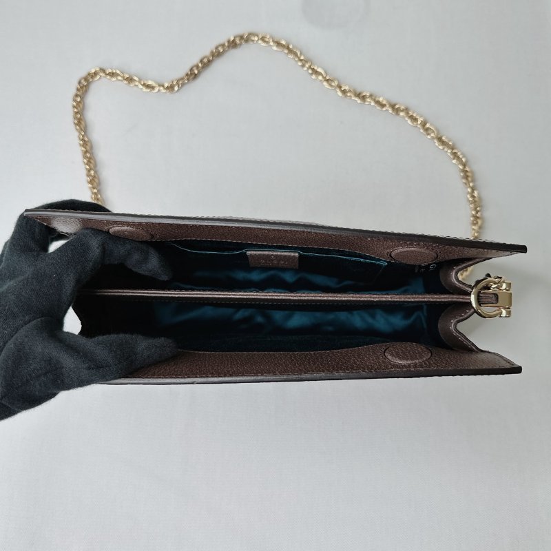 GUCCI Ophidia GG老花鏈帶包-6