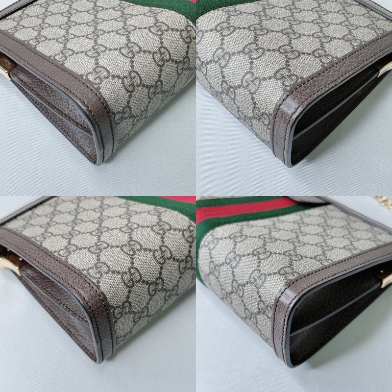 GUCCI Ophidia GG老花鏈帶包-9