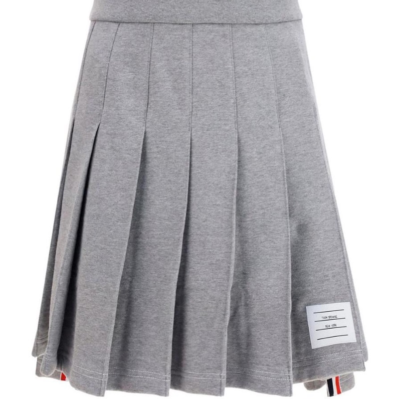 Thom Browne 女士 條紋百褶迷你裙IT-40 IT-42碼-0