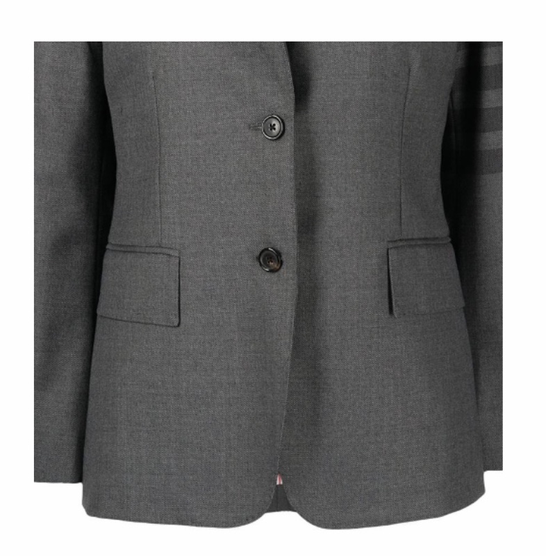 Thom Browne 女士 四條紋長袖翻領西裝外套IT-36 IT-38 IT-40 IT-42 IT-44碼-2