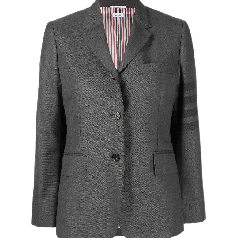 Thom Browne 女士 四條紋長袖翻領西裝外套IT-36 IT-38 IT-40 IT-42 IT-44碼-3