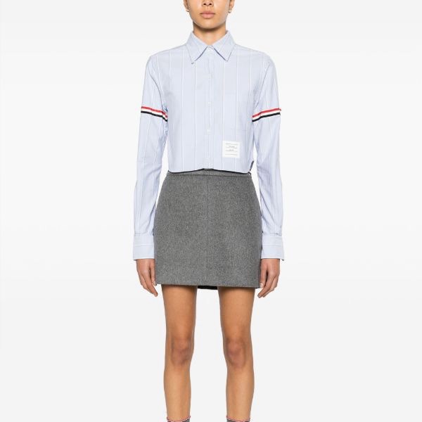 Thom Browne 女士 翻領長袖襯衫IT-36 IT-38 IT-40 IT-42 IT-44碼-3