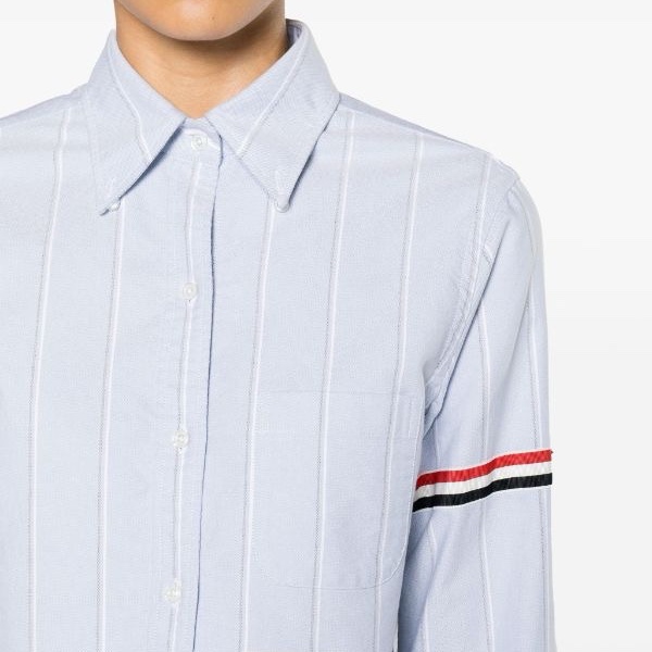 Thom Browne 女士 翻領長袖襯衫IT-36 IT-38 IT-40 IT-42 IT-44碼-5