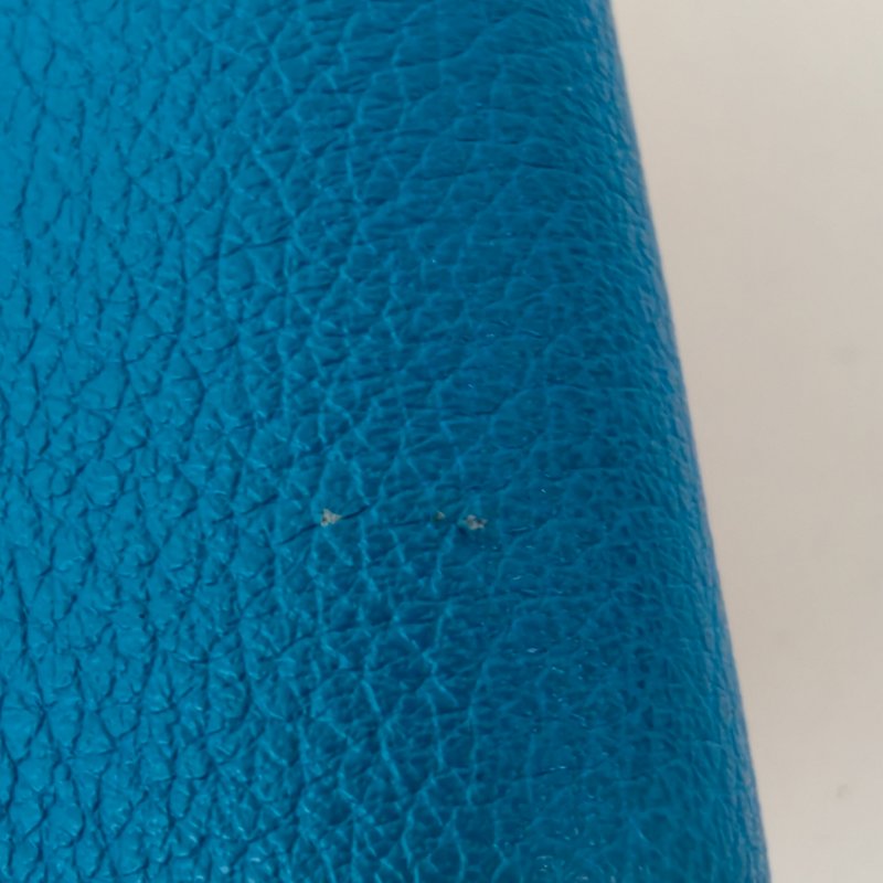 愛馬仕/Hermes Constance Slim錢包 藍色 牛皮 A刻 尺寸:13x11x3.8 2017年 97新-18