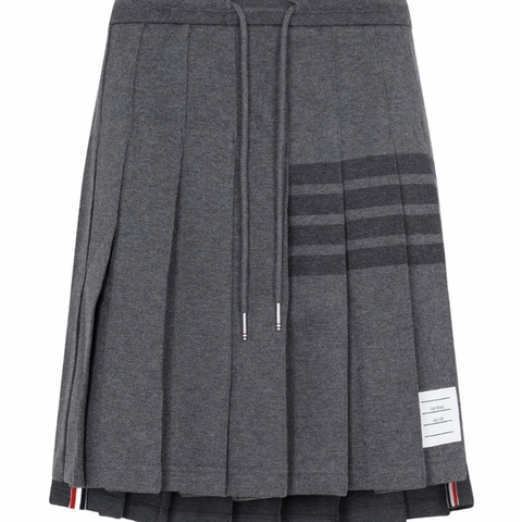 Thom Browne 女士 條紋百褶迷你裙IT-36 IT-40碼