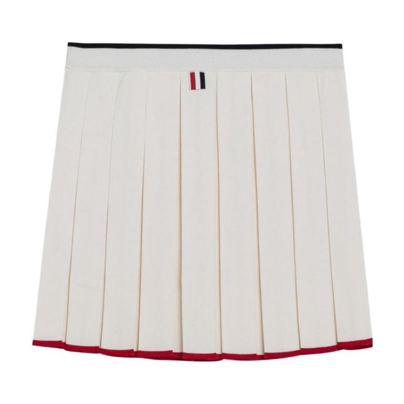 Thom Browne 女士 褶襇迷你半身裙IT-38 IT-40 IT-42 IT-48碼-1