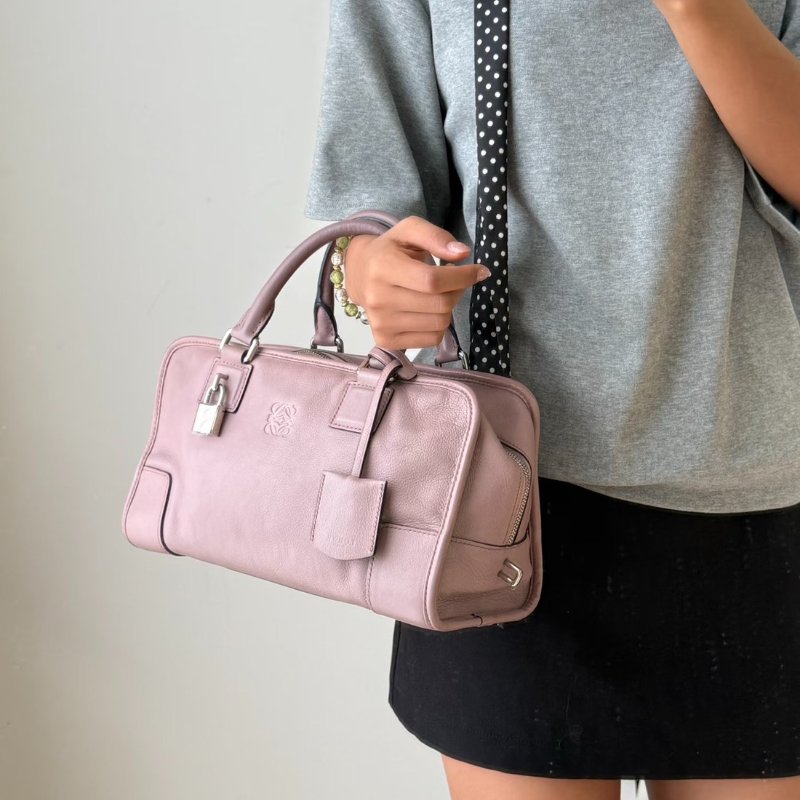 LOEWE Amazona手提包 28 - 粉-1
