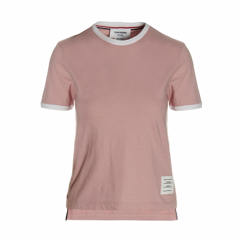 Thom Browne 女士 徽標T恤IT-38 IT-40 IT-42碼-0