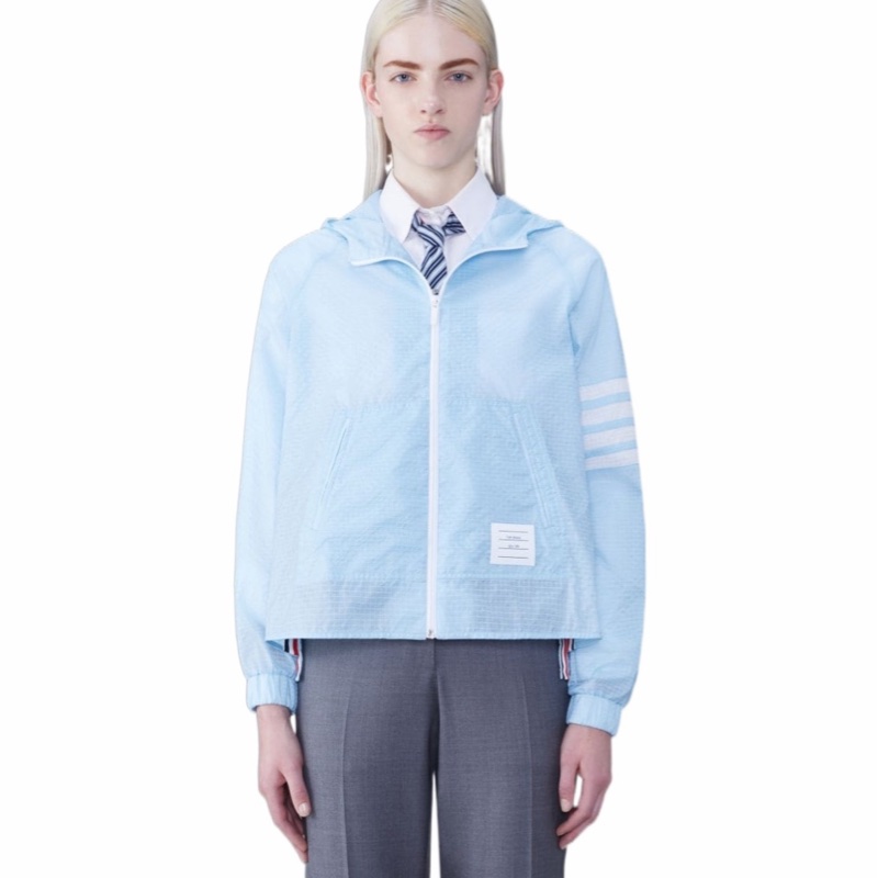 Thom Browne 女士 四條紋裝飾夾克IT-36 IT-38 IT-40 IT-42碼-5