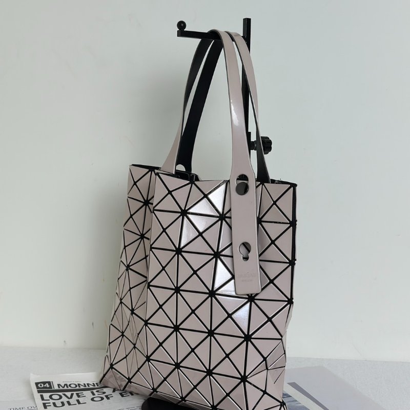 三宅一生 Lucent 7x7手提包 - 杏-2